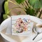 Spring Sign Decorations Spring a Lovely Reminder of How Beautiful Change Can Truly Be Wood Block Plaque Sign for Home Desk Table (5 x 5 Inches)